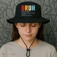 Bruh Definition Bruh Noun Bucket Hat thumb 3
