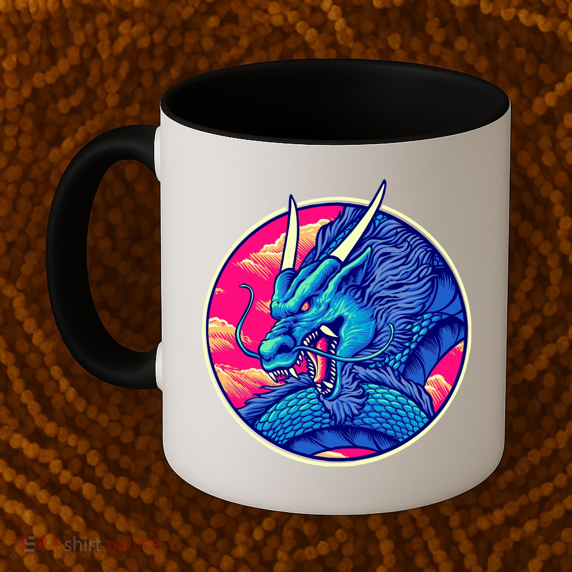 Blue Dragon Coffee Mug