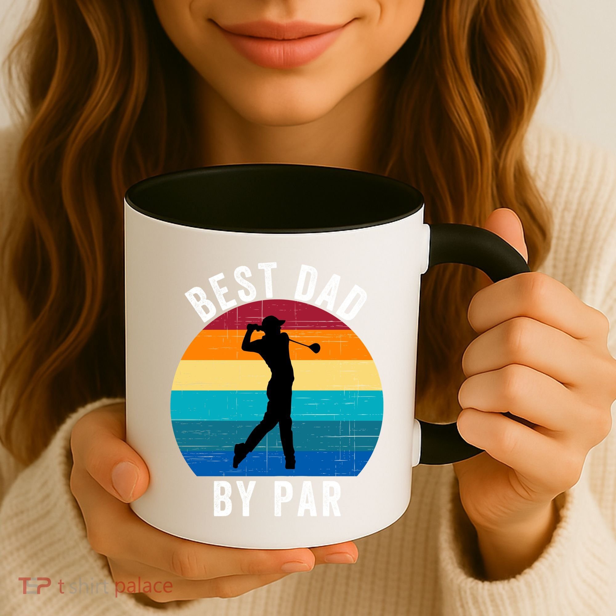 Best Dad By Par For Golf Dad Funny Father’S Day Dad Jokes Golfer Dad Funny Dad Coffee Mug
