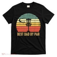 Best Dad By Par Funny Disc Golf Gifts Vintage Fathers Day T-Shirt thumb 0