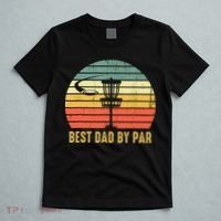 Best Dad By Par Funny Disc Golf Gifts Vintage Fathers Day T-Shirt thumb 5