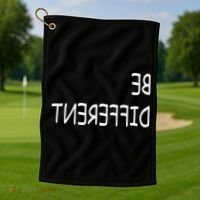 Be Different Golf Towel thumb 1