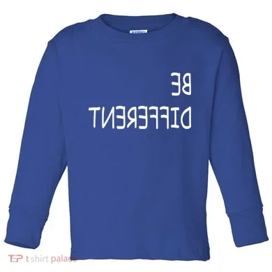 Be Different Toddler Long Sleeve