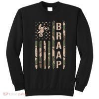 Braap Dirt Bike Camo Motocross Racing Supercross Gift Sweatshirt thumb 0