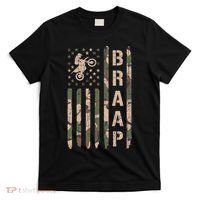 Braap Dirt Bike Camo Motocross Racing Supercross Gift T-Shirt thumb 0