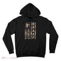 Braap Dirt Bike Camo Motocross Racing Supercross Gift Tall Hoodie thumb 0