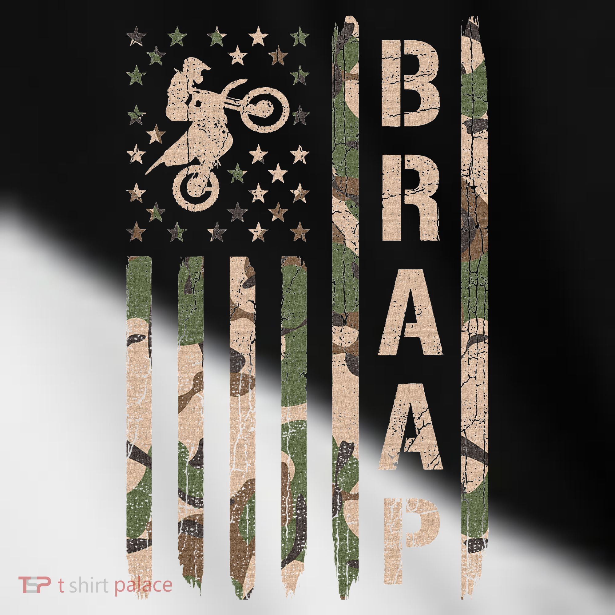 Braap Dirt Bike Camo Motocross Racing Supercross Gift Toddler Fine Jersey T-Shirt