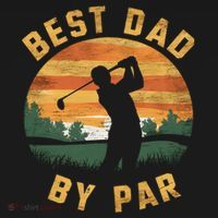 Best Dad By Par For Golf Dad Funny Dad Funny Father’S Day Dad Jokes Golfer Dad Backpack thumb 2