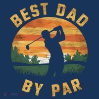 Best Dad By Par For Golf Dad Funny Dad Funny Father’S Day Dad Jokes Golfer Dad Polo thumb 2