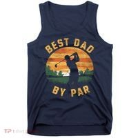 Best Dad By Par For Golf Dad Funny Dad Funny Father’S Day Dad Jokes Golfer Dad Tank Top thumb 0