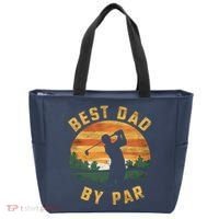 Best Dad By Par For Golf Dad Funny Dad Funny Father’S Day Dad Jokes Golfer Dad Tote Bag thumb 0