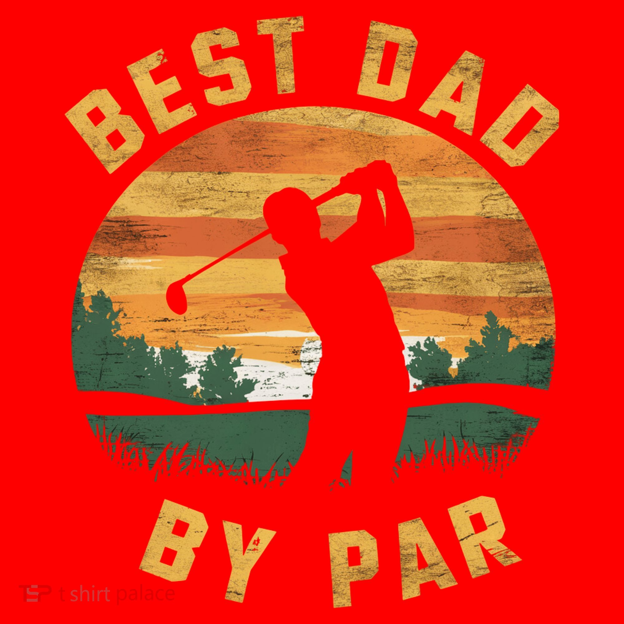 Best Dad By Par For Golf Dad Funny Dad Funny Father’S Day Dad Jokes Golfer Dad Santa Hat