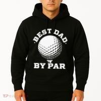 Best Dad By Par Golf Player Golfer Dad Fathers Day Hoodie thumb 2