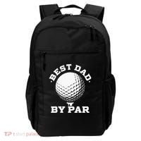Best Dad By Par Golf Player Golfer Dad Fathers Day Backpack thumb 0