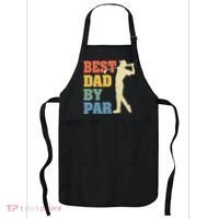 Best Dad By Par Golf American Us Flag Apron thumb 0