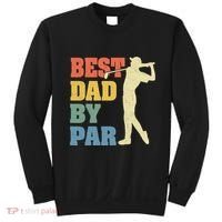 Best Dad By Par Golf American Us Flag Sweatshirt thumb 0