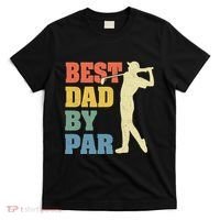 Best Dad By Par Golf American Us Flag T-Shirt thumb 0