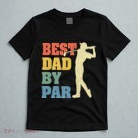 Best Dad By Par Golf American Us Flag T-Shirt thumb 5