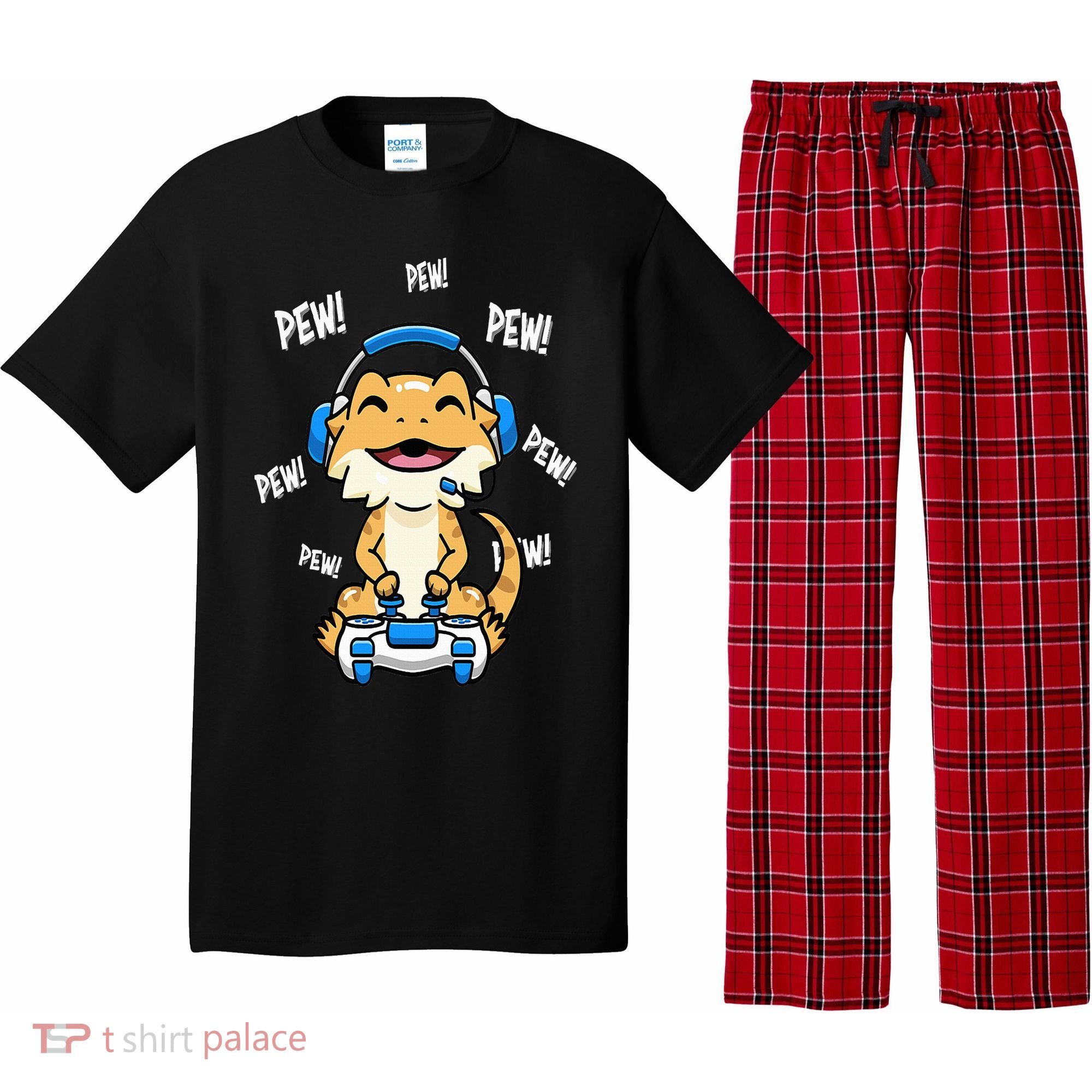 Bearded Dragon Pajama Set