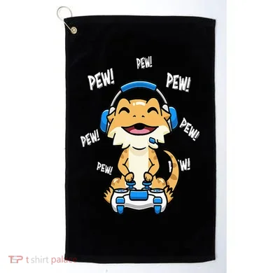 Bearded Dragon Golf Towel