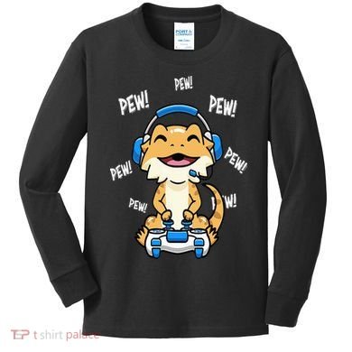 Bearded Dragon Kids Long Sleeve Shirt