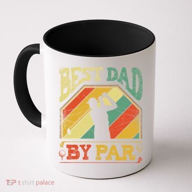 Best Dad By Par Father Appreciation Golf Lover FatherS Day Cool Gift Coffee Mug
