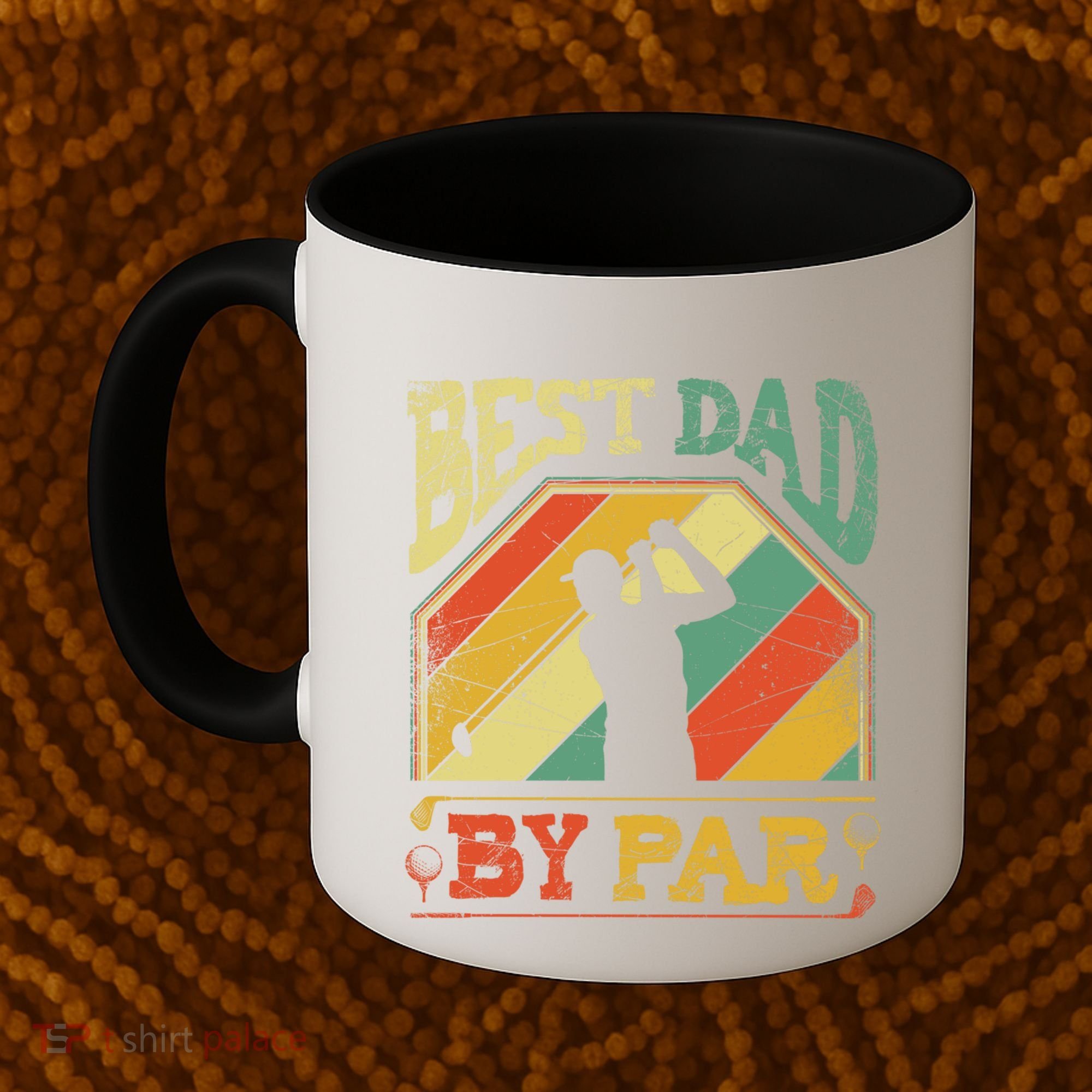 Best Dad By Par Father Appreciation Golf Lover FatherS Day Cool Gift Coffee Mug