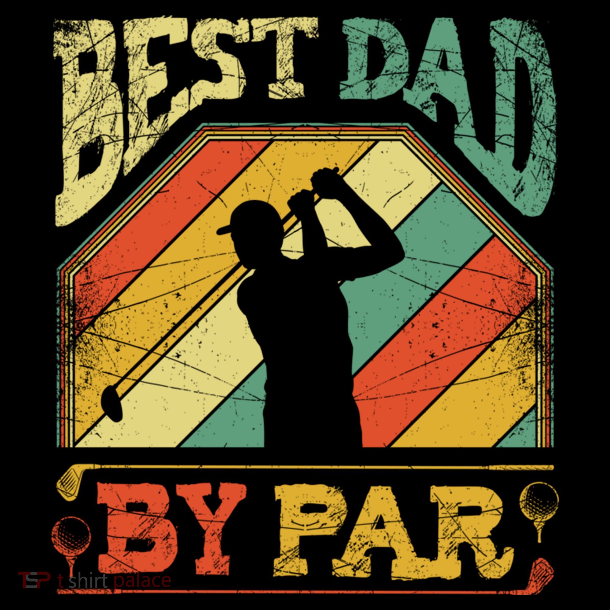 Best Dad By Par Father Appreciation Golf Lover FatherS Day Cool Gift Coffee Mug