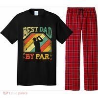 Best Dad By Par Father Appreciation Golf Lover FatherS Day Cool Gift Pajama Set thumb 0