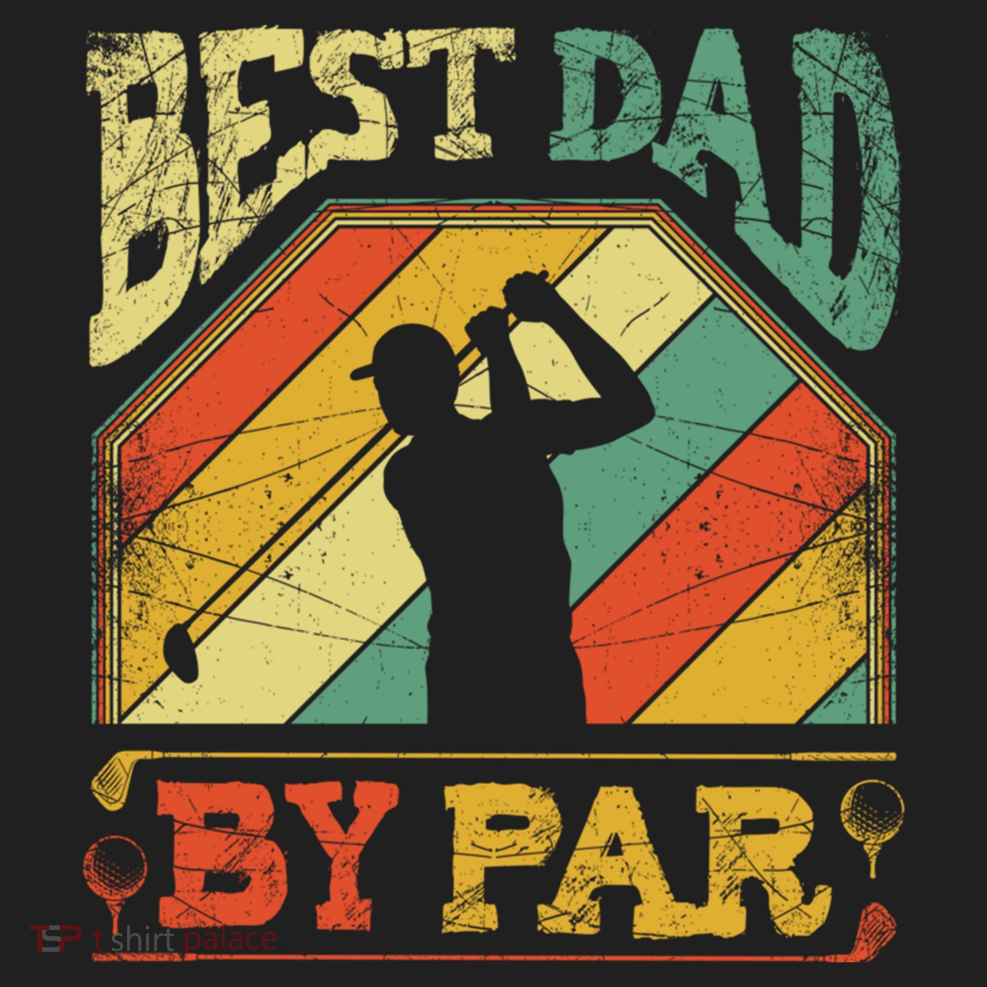 Best Dad By Par Father Appreciation Golf Lover FatherS Day Cool Gift Hat