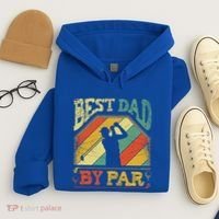 Best Dad By Par Father Appreciation Golf Lover FatherS Day Cool Gift Hoodie thumb 4