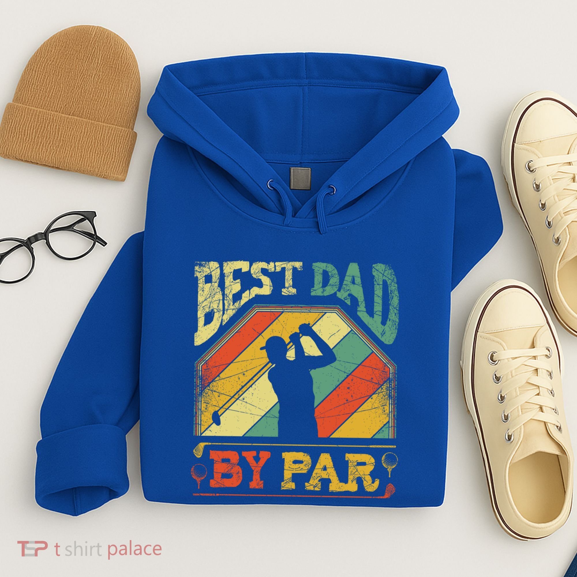 Best Dad By Par Father Appreciation Golf Lover FatherS Day Cool Gift Hoodie