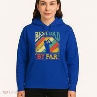 Best Dad By Par Father Appreciation Golf Lover FatherS Day Cool Gift Hoodie thumb 5