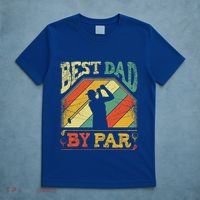 Best Dad By Par Father Appreciation Golf Lover FatherS Day Cool Gift T-Shirt thumb 5