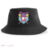 Baseball Drip Boy Home Plate Sports Respect The Drip  Sustainable Bucket Hat thumb 0