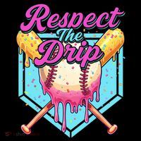 Baseball Drip Boy Home Plate Sports Respect The Drip  Coffee Mug thumb 5