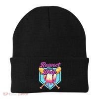 Baseball Drip Boy Home Plate Sports Respect The Drip  Beanie thumb 0