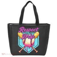 Baseball Drip Boy Home Plate Sports Respect The Drip  Tote Bag thumb 0
