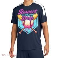 Baseball Drip Boy Home Plate Sports Respect The Drip  Sport-Tek Competitor United Soccer Jersey thumb 0