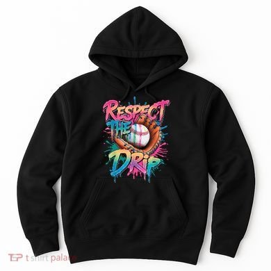 Baseball Drip Boy Ice Cream Drip Respect The Drip  Hoodie