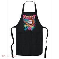 Baseball Drip Boy Ice Cream Drip Respect The Drip  Apron thumb 0