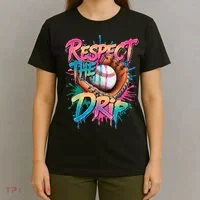 Baseball Drip Boy Ice Cream Drip Respect The Drip  T-Shirt thumb 4