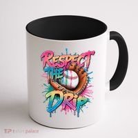Baseball Drip Boy Ice Cream Drip Respect The Drip  Coffee Mug thumb 1
