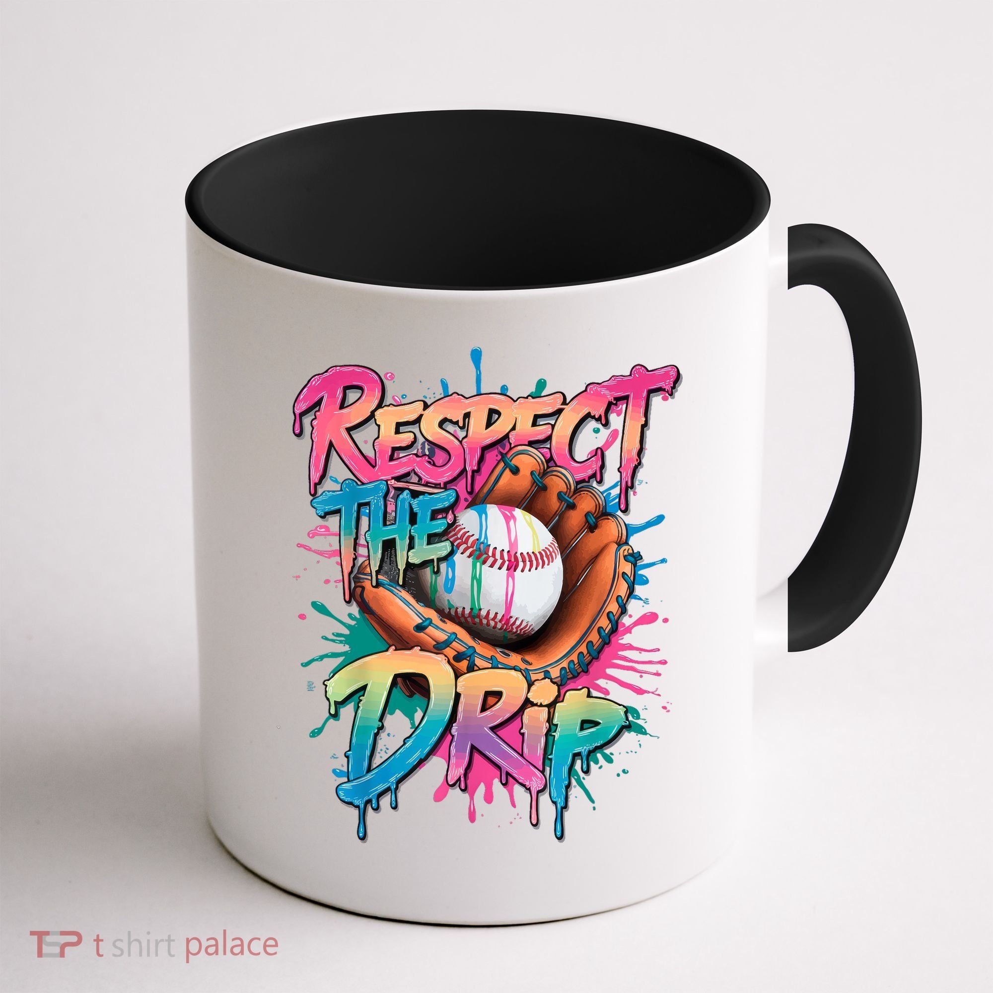 Baseball Drip Boy Ice Cream Drip Respect The Drip  Coffee Mug