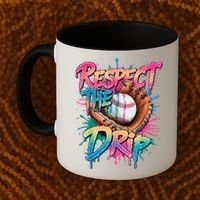 Baseball Drip Boy Ice Cream Drip Respect The Drip  Coffee Mug thumb 2