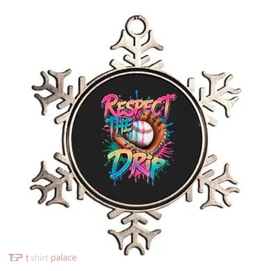 Baseball Drip Boy Ice Cream Drip Respect The Drip  Ornament