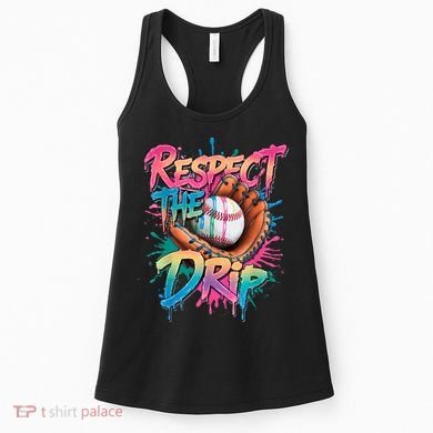 Baseball Drip Boy Ice Cream Drip Respect The Drip  Women's Tank Top