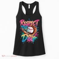 Baseball Drip Boy Ice Cream Drip Respect The Drip  Women's Tank Top thumb 0