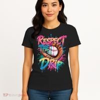 Baseball Drip Boy Ice Cream Drip Respect The Drip  Women's T-Shirt thumb 4