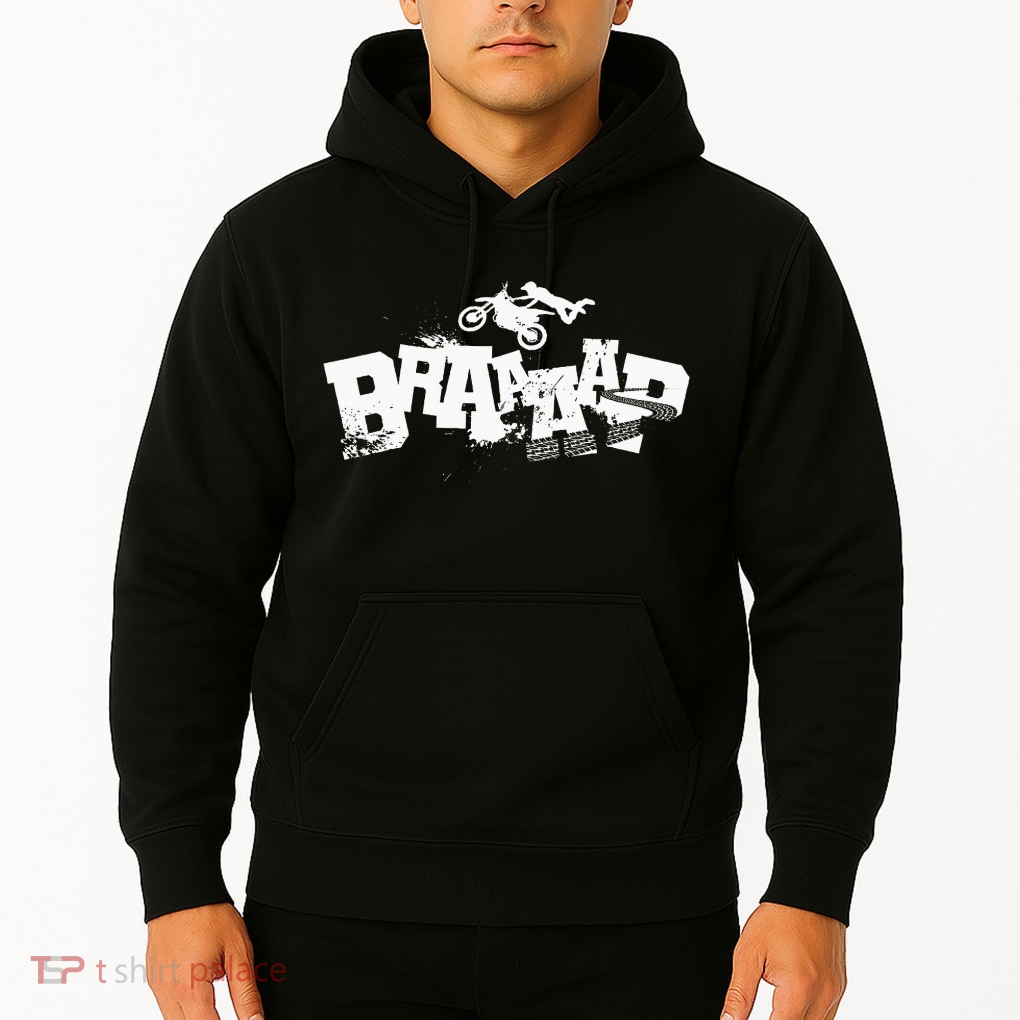 Braaap Dirt Biking Boy Dirt Bike Hoodie